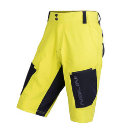 NALINI Cycling shorts without bib - AIS CLICK MTB - yellow