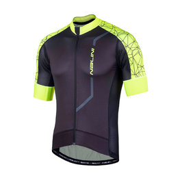NALINI Cycling short sleeve jersey - AIS VELOCITA 2.0 - yellow/black
