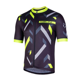 NALINI Cycling short sleeve jersey - AIS DISCESA 2.0 - yellow/black