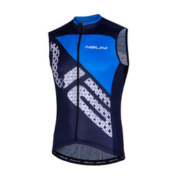 NALINI Cycling sleeveless jersey - AIS VOLATA 2.0 - blue