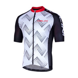 NALINI Cycling short sleeve jersey - AIS PODIO 2.0 - black/white