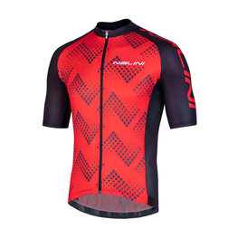 NALINI Cycling short sleeve jersey - AIS PODIO 2.0 - red/black