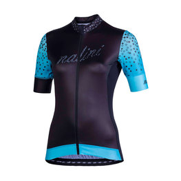NALINI Cycling short sleeve jersey - AIS STILOSA 2.0 LADY - blue/black