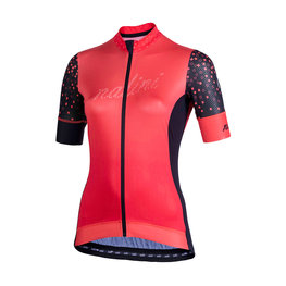 NALINI Cycling short sleeve jersey - AIS STILOSA 2.0 LADY - orange/black