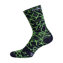 NALINI Cyclingclassic socks - AIS SAETTA 2.0 H19 - yellow/black