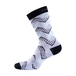 NALINI Cyclingclassic socks - AIS FULMINE 2.0 H22 - black/white