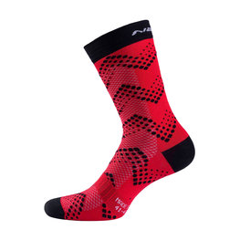 NALINI Cyclingclassic socks - AIS FULMINE 2.0 H22 - red/black