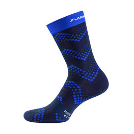 NALINI Cyclingclassic socks - AIS FULMINE 2.0 H22 - black/blue