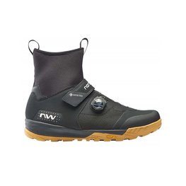 NORTHWAVE Cycling shoes - KINGROCK PLUS GTX - yellow/black