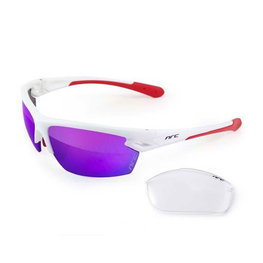 Cycling sunglasses - P4.WR - red/white