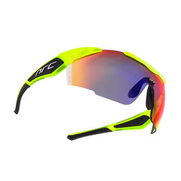 Cycling sunglasses - X1.ANGLIRU - black/yellow