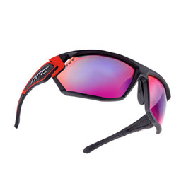 Cycling sunglasses - X4.BLOCKHAUS - black/red