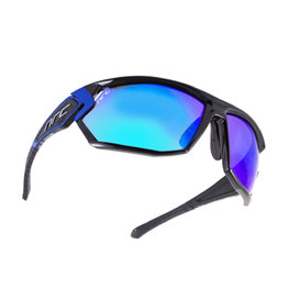 Cycling sunglasses - X4.SELLARONDA - blue/black