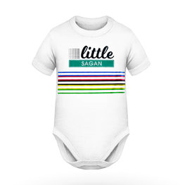 baby romper - LITTLE SAGAN 2 - white/multicolour