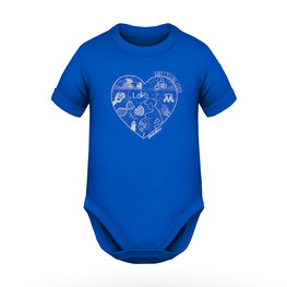 baby romper - BABY CYCLING LOVER - blue