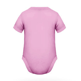 baby romper - BABY CYCLING LOVER - pink