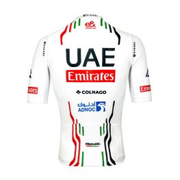 PISSEI Cycling short sleeve jersey - UAE TEAM EMIRATES OFFICIAL 2024 - white/red/black