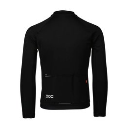 POC Cycling winter long sleeve jersey - THERMAL LITE  - black