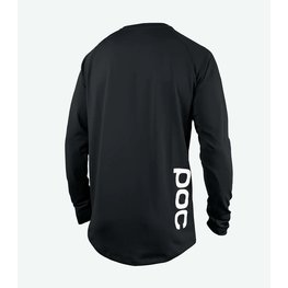 POC Cycling summer long sleeve jersey - ESSENTIAL DH - black
