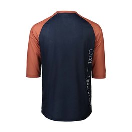 POC Cycling short sleeve jersey - MTB PURE 3/4 - blue/orange