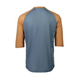 POC Cycling short sleeve jersey - MTB PURE 3/4 - orange/blue