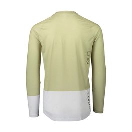 POC Cycling summer long sleeve jersey - MTB PURE - green/white