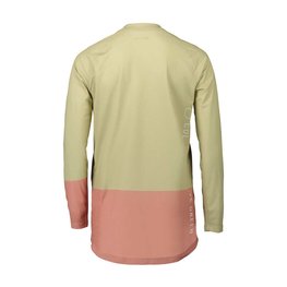 POC Cycling summer long sleeve jersey - MTB PURE LADY - beige/pink