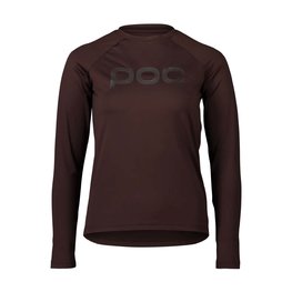 POC Cycling summer long sleeve jersey - REFORM ENDURO LADY - brown