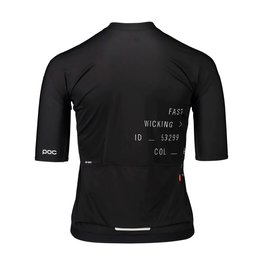 POC Cycling short sleeve jersey - PRISTINE PRINT LADY - black