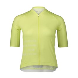 POC Cycling short sleeve jersey - PRISTINE PRINT LADY - yellow
