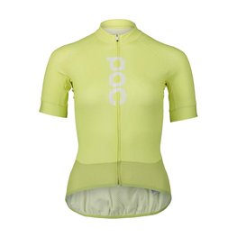 POC Cycling short sleeve jersey - ESSENTIAL ROAD LADY - yellow