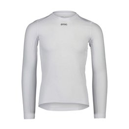 POC Cycling long sleeve t-shirt - ESSENTIAL LAYER - white