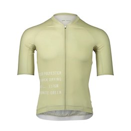 POC Cycling short sleeve jersey - PRISTINE PRINT - light green