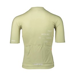 POC Cycling short sleeve jersey - PRISTINE PRINT - light green