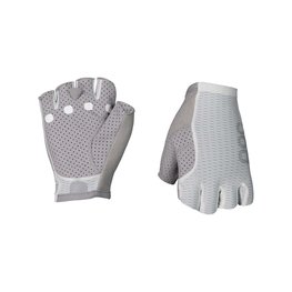 POC Cycling fingerless gloves - AGILE - white/grey
