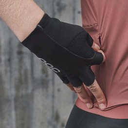 POC Cycling fingerless gloves - AGILE - black