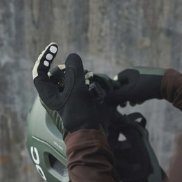 POC Cycling long-finger gloves - SAVANT MTB - black/green