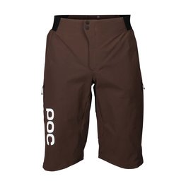 POC Cycling shorts without bib - GUARDIAN AIR - brown