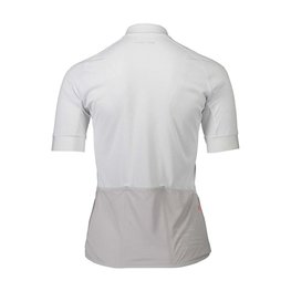 POC Cycling short sleeve jersey - ESSENTIAL ROAD LADY - white/grey