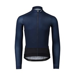 POC Cycling summer long sleeve jersey - ESSENTIAL ROAD - black/blue