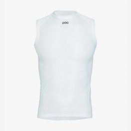 POC Cycling sleeve less t-shirt - ESSENTIAL LAYER - white