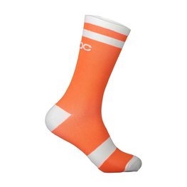 POC Cyclingclassic socks - LURE MTB - white/orange