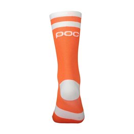 POC Cyclingclassic socks - LURE MTB - white/orange