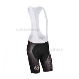 BONAVELO Cycling bib shorts - TOUR DE FRANCE - black