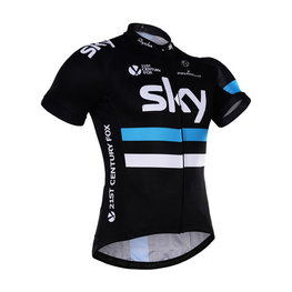 BONAVELO Cycling short sleeve jersey - SKY 2016 KIDS - black