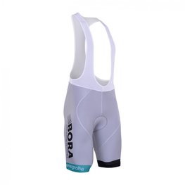 Cycling bib shorts - BORA 2017 - white