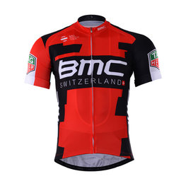 Cycling short sleeve jersey - BMC 2017 - red/black