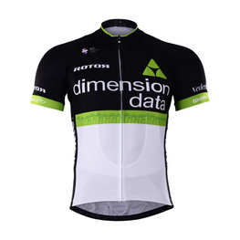 BONAVELO Cycling short sleeve jersey - DIMENSION DATA 2017 - black/green/white