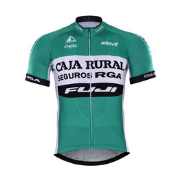Cycling short sleeve jersey - CAJA RURAL 2017 - green/white