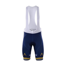 BONAVELO Cycling bib shorts - AQUA BLUE 2017 - blue/gold